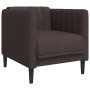 Dark brown fabric armchair by , Sofas - Ref: Foro24-372598, Price: 170,99 €, Discount: %