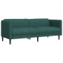 3 seater sofa dark green fabric by , Sofas - Ref: Foro24-372617, Price: 285,68 €, Discount: %