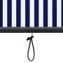 Blue and white outdoor roller blind 120x250 cm by vidaXL, Blinds and blinds - Ref: Foro24-145961, Price: 53,43 €, Discount: %