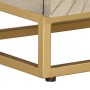 Mesita de noche madera maciza de mango y hierro 40x30x50 cm de , Mesitas de noche - Ref: Foro24-372014, Precio: 153,33 €, Des...