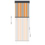 Yellow and blue outdoor roller blind 60x250 cm by vidaXL, Blinds and blinds - Ref: Foro24-145944, Price: 30,99 €, Discount: %