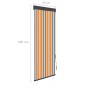 Yellow and blue outdoor roller blind 60x250 cm by vidaXL, Blinds and blinds - Ref: Foro24-145944, Price: 30,99 €, Discount: %