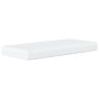 Cama con colchón cuero sintético blanco 80x200 cm de , Camas y somieres - Ref: Foro24-3208755, Precio: 259,24 €, Descuento: %