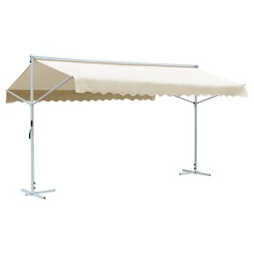 Cremefarbene freistehende Markise 600 x 300 cm von vidaXL, Sonnenschirme - Ref: Foro24-145884, Preis: 477,67 €, Rabatt: %