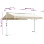 Cream free standing awning 600x300 cm by vidaXL, Umbrellas - Ref: Foro24-145884, Price: 476,99 €, Discount: %