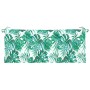 Garden bench cushion Oxford fabric leaves print 120x50x7 cm by , Cushions for chairs and sofas - Ref: Foro24-378951, Price: 3...