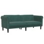 Dunkelgrünes 3-Sitzer-Sofa aus Samt von , Sofas - Ref: Foro24-372587, Preis: 297,12 €, Rabatt: %