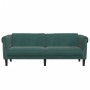 Dunkelgrünes 3-Sitzer-Sofa aus Samt von , Sofas - Ref: Foro24-372587, Preis: 297,12 €, Rabatt: %