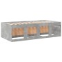 Tumbona con cajones madera ingeniería gris hormigón 90x200 cm de , Camas y somieres - Ref: Foro24-3280247, Precio: 220,04 €, ...