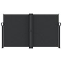 Toldo lateral retráctil negro 140x600 cm de , Sombrillas - Ref: Foro24-4004609, Precio: 124,93 €, Descuento: %