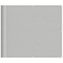 Balcony screen 100% polyester Oxford light gray 90x600 cm by , Umbrellas - Ref: Foro24-4000010, Price: 28,46 €, Discount: %