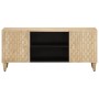 Solid mango wood TV cabinet 105x33x46 cm by , TV Furniture - Ref: Foro24-358248, Price: 108,55 €, Discount: %