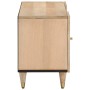 Solid mango wood TV cabinet 105x33x46 cm by , TV Furniture - Ref: Foro24-358248, Price: 108,55 €, Discount: %