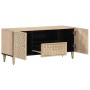 TV-Schrank aus massivem Mangoholz, 105 x 33 x 46 cm von , TV-Möbel - Ref: Foro24-358262, Preis: 131,99 €, Rabatt: %