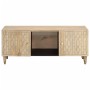 Solid mango wood coffee table 100x54x40 cm by , Coffee table - Ref: Foro24-358260, Price: 143,99 €, Discount: %