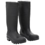 Botas de agua negro número 39 PVC de , Vadeadores para caza y para pesca - Ref: Foro24-137588, Precio: 20,47 €, Descuento: %