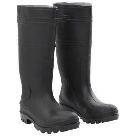 Botas de agua negro número 39 PVC de , Vadeadores para caza y para pesca - Ref: Foro24-137588, Precio: 23,99 €, Descuento: %