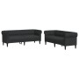 2-piece black fabric sofa set by , Sofas - Ref: Foro24-3209202, Price: 629,33 €, Discount: %