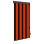 Estor enrollable de exterior naranja y marrón 80x250 cm de vidaXL, Persianas y estores - Ref: Foro24-145954, Precio: 38,28 €,...