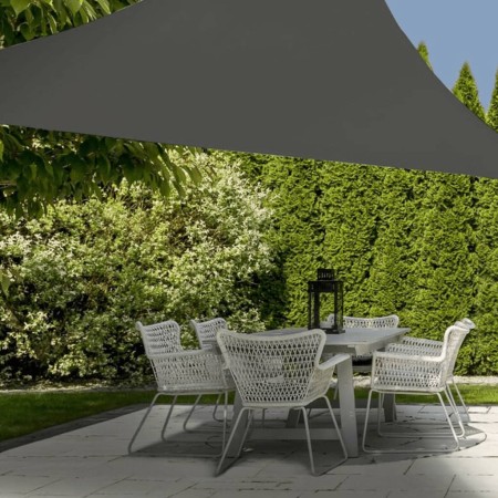 ProGarden Toldo triangular gris 3,6x3,6x3,6 m de , Sombrillas - Ref: Foro24-447571, Precio: 22,89 €, Descuento: %