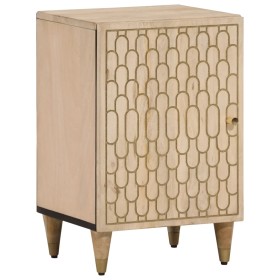 Mueble de baño madera maciza de mango 38x33x58 cm de , Tocadores de baño - Ref: Foro24-358269, Precio: 80,99 €, Descuento: %