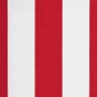 Red and white striped awning replacement fabric 4.5x3 m by , Awnings - Ref: Foro24-367718, Price: 61,72 €, Discount: %