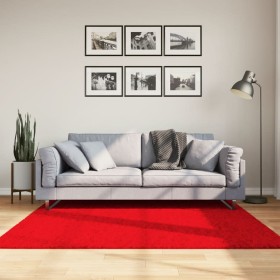 OVIEDO red short pile rug 160x160 cm by , Rugs - Ref: Foro24-375624, Price: 65,99 €, Discount: %