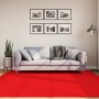 Alfombra de pelo corto OVIEDO rojo 200x200 cm de , Alfombras - Ref: Foro24-375626, Precio: 87,08 €, Descuento: %