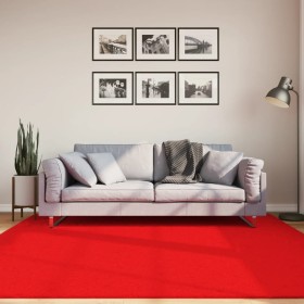 OVIEDO red short pile rug 200x200 cm by , Rugs - Ref: Foro24-375626, Price: 94,99 €, Discount: %