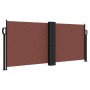 Toldo lateral retráctil marrón 100x600 cm de , Sombrillas - Ref: Foro24-4004584, Precio: 108,98 €, Descuento: %