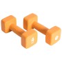 Pure2Improve Orange Neoprene Dumbbell Set 2x4 kg by Pure2Improve, free weight - Ref: Foro24-427691, Price: 45,13 €, Discount: %