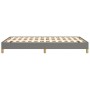 Dark gray fabric bed frame 120x190 cm by , Beds and slatted bases - Ref: Foro24-379490, Price: 101,99 €, Discount: %