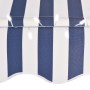 Manual retractable awning with blue and white LED 200 cm by vidaXL, Awnings - Ref: Foro24-145843, Price: 82,68 €, Discount: %