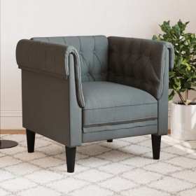 Dark Gray Fabric Chesterfield Armchair by , Sofas - Ref: Foro24-372539, Price: 197,99 €, Discount: %