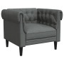 Dark Gray Fabric Chesterfield Armchair by , Sofas - Ref: Foro24-372539, Price: 196,49 €, Discount: %