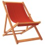 Folding beach chairs 2 units red fabric by , Garden chairs - Ref: Foro24-3214491, Price: 88,08 €, Discount: %