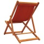 Klappbare Strandkörbe 2 Einheiten aus rotem Stoff von , Gartenstühle - Ref: Foro24-3214491, Preis: 88,08 €, Rabatt: %