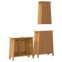 Conjunto de muebles de baño 3 piezas madera maciza de pino de , Muebles de baño - Ref: Foro24-3223457, Precio: 450,13 €, Desc...