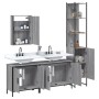 Badezimmermöbel-Set, 4-teilig, sonomagraues Sperrholz von , Badezimmermöbel - Ref: Foro24-3214813, Preis: 236,93 €, Rabatt: %