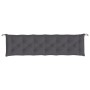 Garden bench cushion anthracite gray Oxford fabric 200x50x7 cm by , Cushions for chairs and sofas - Ref: Foro24-361640, Price...