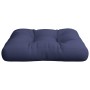 Cushion for pallet sofa in navy blue fabric 60x61.5x10 cm by , Cushions for chairs and sofas - Ref: Foro24-378222, Price: 30,...