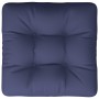 Cushion for pallet sofa in navy blue fabric 60x61.5x10 cm by , Cushions for chairs and sofas - Ref: Foro24-378222, Price: 30,...