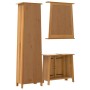 Conjunto de muebles de baño 3 piezas madera maciza de pino de , Muebles de baño - Ref: Foro24-3223462, Precio: 628,44 €, Desc...