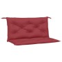 Garden bench cushions 2 pcs red red 100x50x7 cm by , Cushions for chairs and sofas - Ref: Foro24-361668, Price: 43,99 €, Disc...