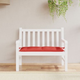 Garden bench cushion Oxford fabric red 110x50x7 cm by , Cushions for chairs and sofas - Ref: Foro24-361817, Price: 29,99 €, D...