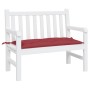 Garden bench cushion Oxford fabric red red 110x50x7 cm by , Cushions for chairs and sofas - Ref: Foro24-361820, Price: 29,91 ...