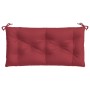 Garden bench cushion Oxford fabric red red 110x50x7 cm by , Cushions for chairs and sofas - Ref: Foro24-361820, Price: 29,91 ...