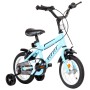 Bicicleta para niños 12 pulgadas negro y azul de vidaXL, Bicicletas - Ref: Foro24-92176, Precio: 145,12 €, Descuento: %