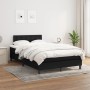 Cama box spring con colchón tela negro 120x190 cm de , Camas y somieres - Ref: Foro24-3269753, Precio: 354,78 €, Descuento: %