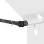 Manual retractable awning with cream LED 350 cm by vidaXL, Awnings - Ref: Foro24-145874, Price: 79,99 €, Discount: %